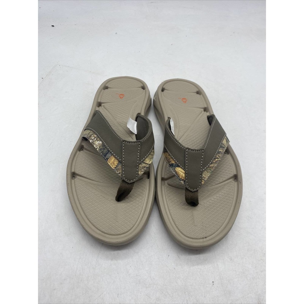 O’RAGEOUS RealTree Aspect Khaki Flip Flop Sandals Men’s Size 8 C2